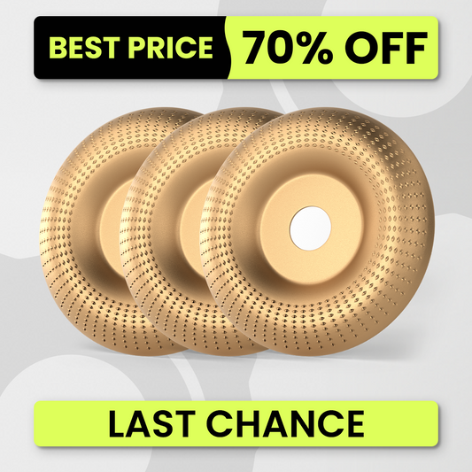 Carving Disc™ - Bundle of 3 70%
