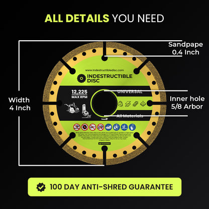 INDESTRUCTIBLE DISC™ 3.0